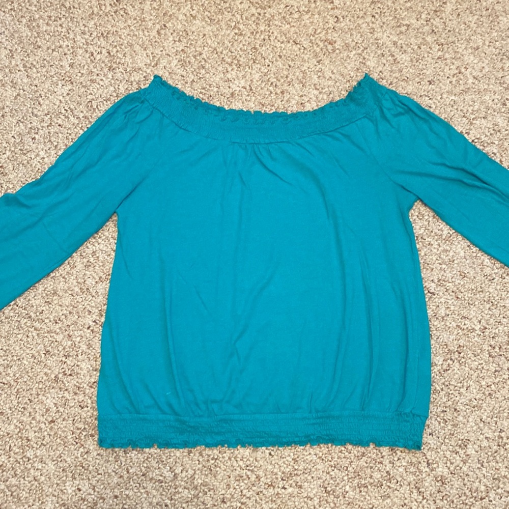 Smocked Style Shirt